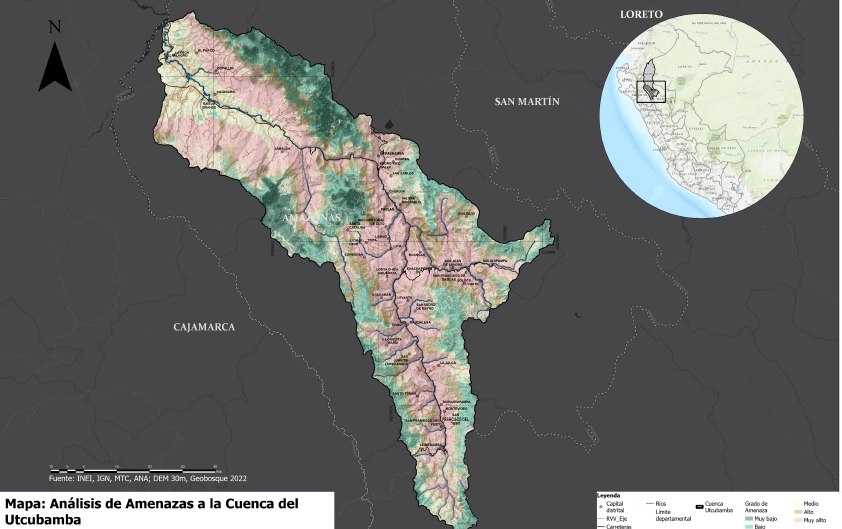Análisis de Amenazas a la Cuenca del Utcubamba